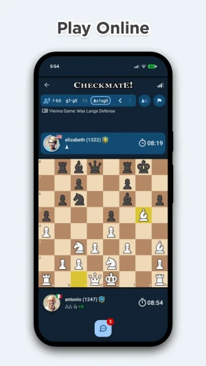 Chess Online & Offline — скриншот 3