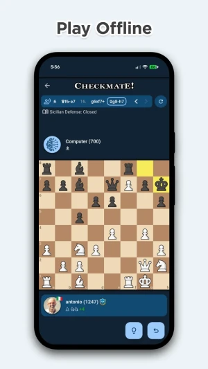 Chess Online & Offline — скриншот 4