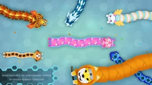 Snake.io - веселые батл-игры — скриншот 3