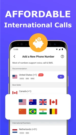 2nd Phone Number - Call & Text — скриншот 4