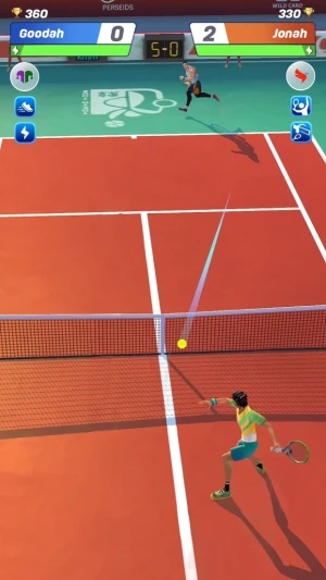Tennis Clash: Multiplayer Game — скриншот 2