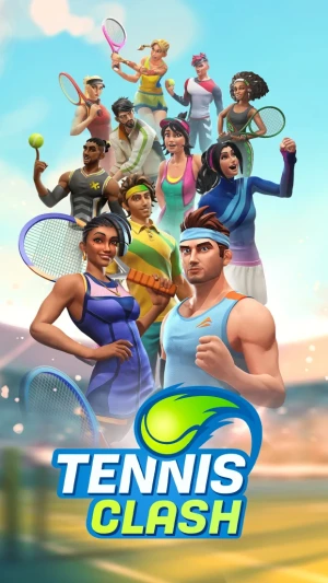 Tennis Clash: Multiplayer Game — скриншот 4