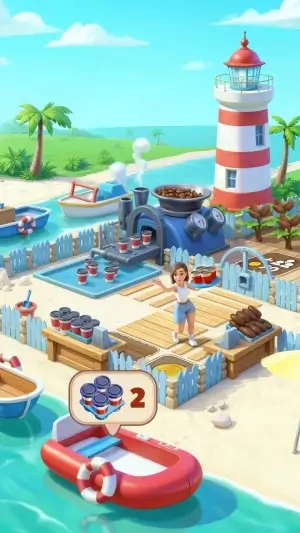 Travel Town - Merge Adventure — скриншот 2