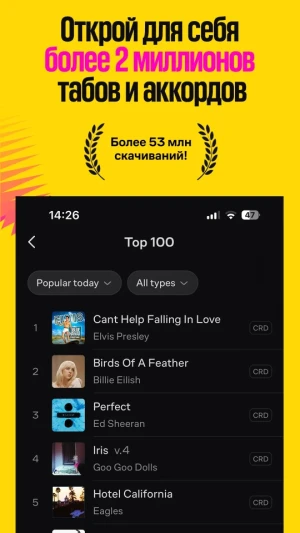 Ultimate Guitar: Chords & Tabs — скриншот 2