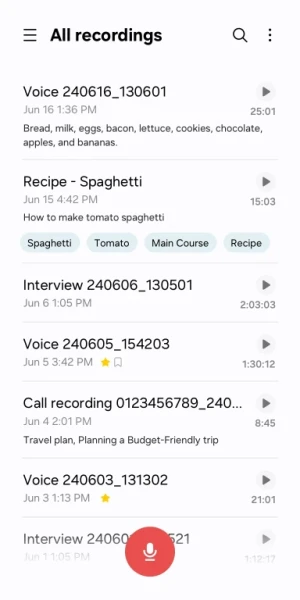 Voice Recorder — скриншот 1