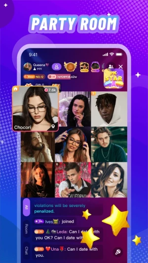 Vone: Live, Video Party & Fun — скриншот 3