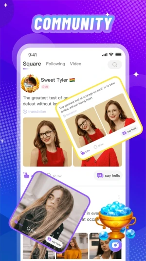 Vone: Live, Video Party & Fun — скриншот 4
