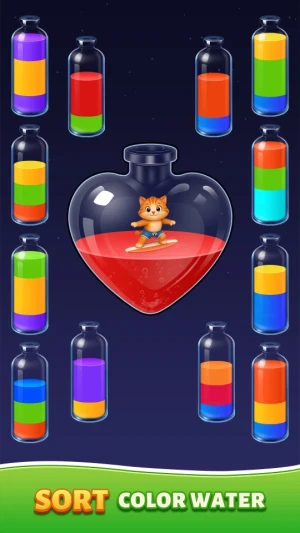 Water Flow: Color Sort Puzzle — скриншот 1