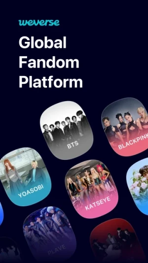 Weverse: Connect with Artists — скриншот 1