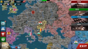 World Conqueror 4-WW2 Strategy — скриншот 2